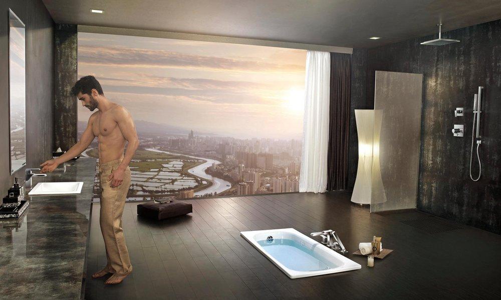 Delta Faucet Polished Chrome 1/2 in. FNPT x MNPSM Solid Brass Elbow 