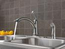 Delta Faucet Arctic Stainless Single Handle Kitchen Faucet 