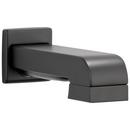 Brizo Matte Black Tub Spout with Pull-Down Diverter 