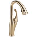 Single Lever Handle Bar Faucet in Champagne Bronze