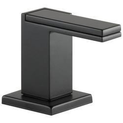 Widespread Bathroom and Bidet Lever Handle Kit in Matte Black