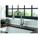 Delta Faucet Arctic Stainless Single Handle Pull Down Kitchen Faucet 