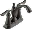 Delta Faucet Venetian Bronze Two Handle Centerset Bathroom Sink Faucet with Pop-Up Drain Assembly 
