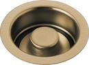Delta Faucet Brilliance® Champagne Bronze 1-11/16 x 4-1/2 in. Brass Disposer Flange and Stopper 