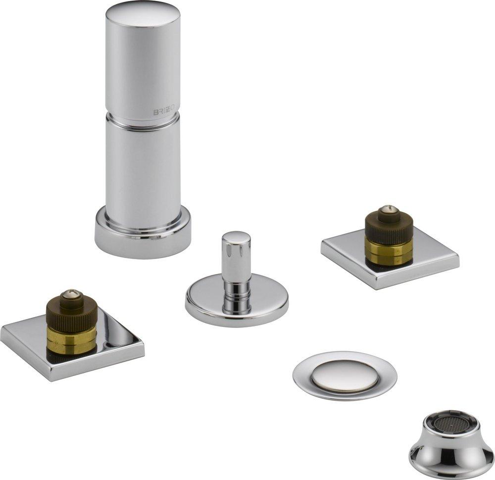 Brizo Chrome 4-Hole Vertical Spray Bidet Faucet 