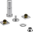 Brizo Chrome 4-Hole Vertical Spray Bidet Faucet 