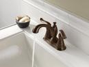 Delta Faucet Venetian Bronze Two Handle Centerset Bathroom Sink Faucet 