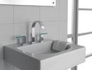 Brizo Chrome Two Handle Widespread Bathroom Sink Faucet (Handles Sold Separately) 