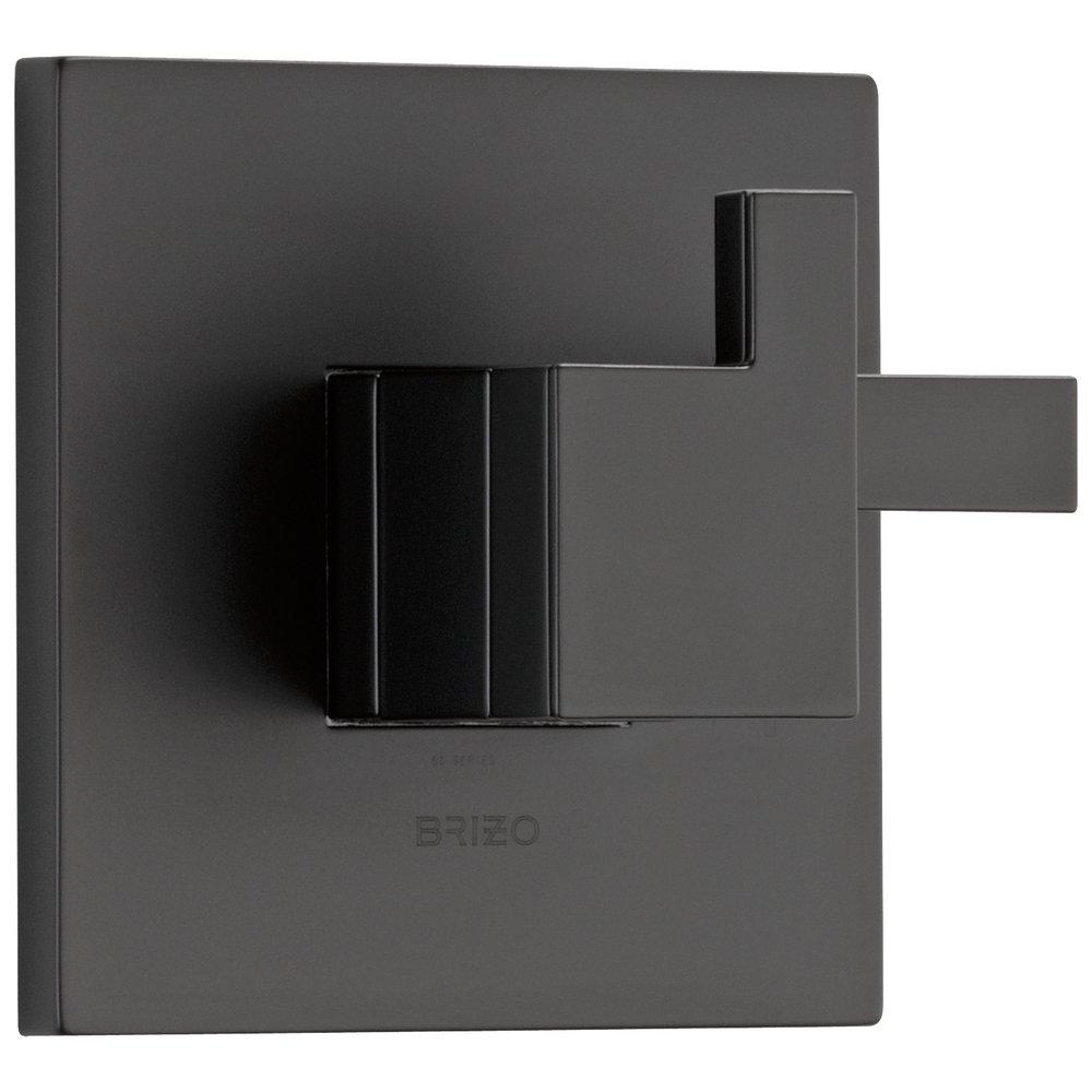 Brizo Matte Black TempAssure Thermostatic Valve Trim 