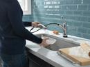 Delta Faucet Arctic Stainless Single Handle Pull Out Touch Activated Kitchen Faucet 