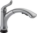 Delta Faucet Arctic Stainless Single Handle Pull Out Touch Activated Kitchen Faucet 