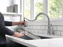Delta Faucet Arctic Stainless Single Handle Pull Down Kitchen Faucet 