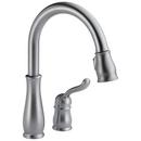 Single Handle Pull Down Kitchen Faucet in Arctic Stainless