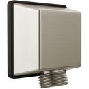 Delta Faucet Brilliance Stainless Steel 1/2 in. FNPT x MNPSM Solid Brass Elbow 