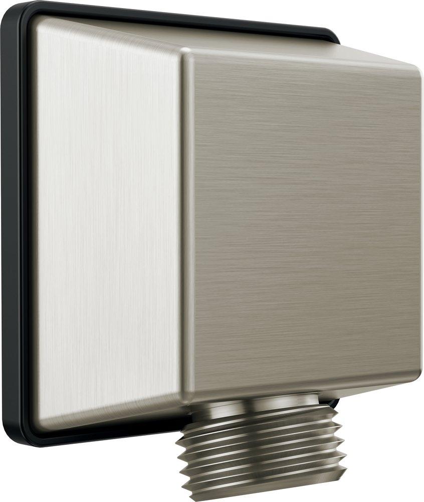 Delta Faucet Brilliance&reg; Stainless Steel 1/2 in. FNPT x MNPSM Solid Brass Elbow 