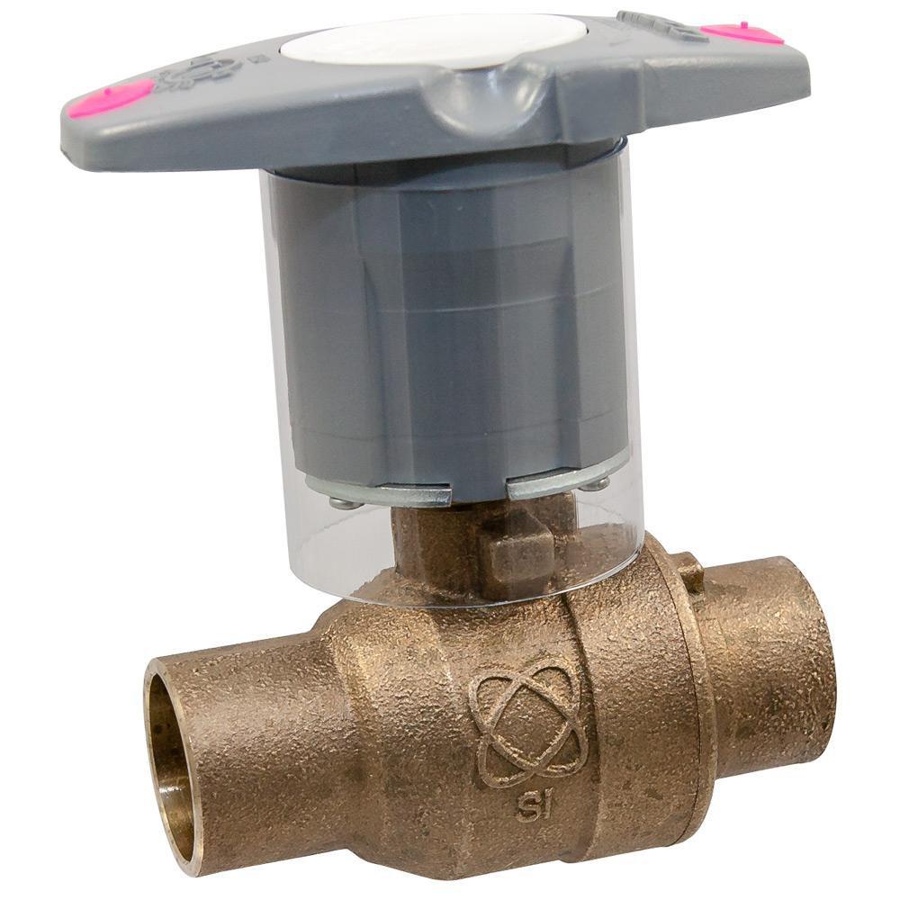 NIBCO Bronze Full Port Female Solder 600# Ball Valve 