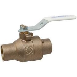 1/4 in. Silicon Bronze Full Port Solder 600# Ball Valve
