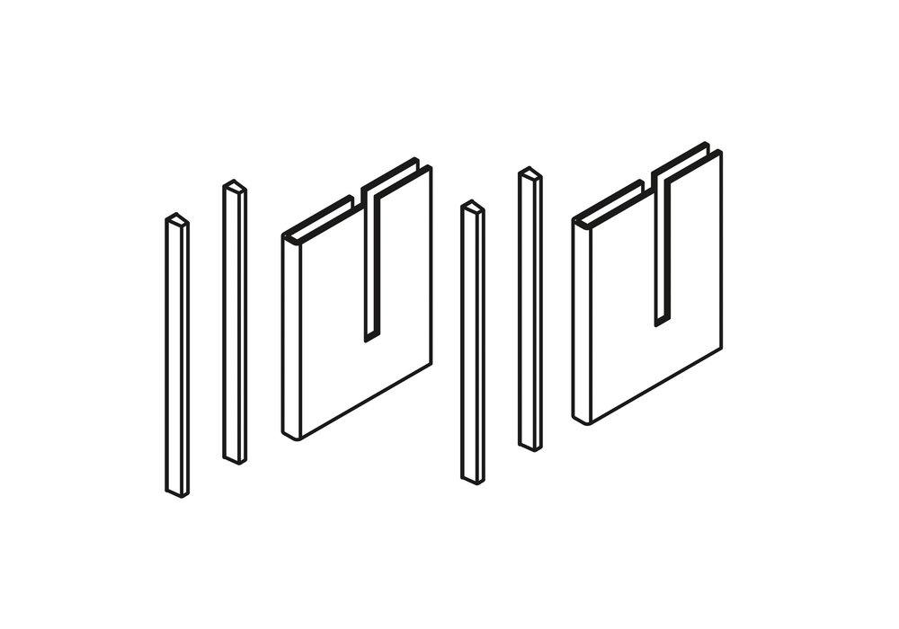 KOHLER Brushed Nickel Handle Kit Assembly 