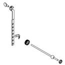 Drain Rod Linkage Assembly for Script® P25050, P25052, P25054 and P25056 Decorative Sink Faucets