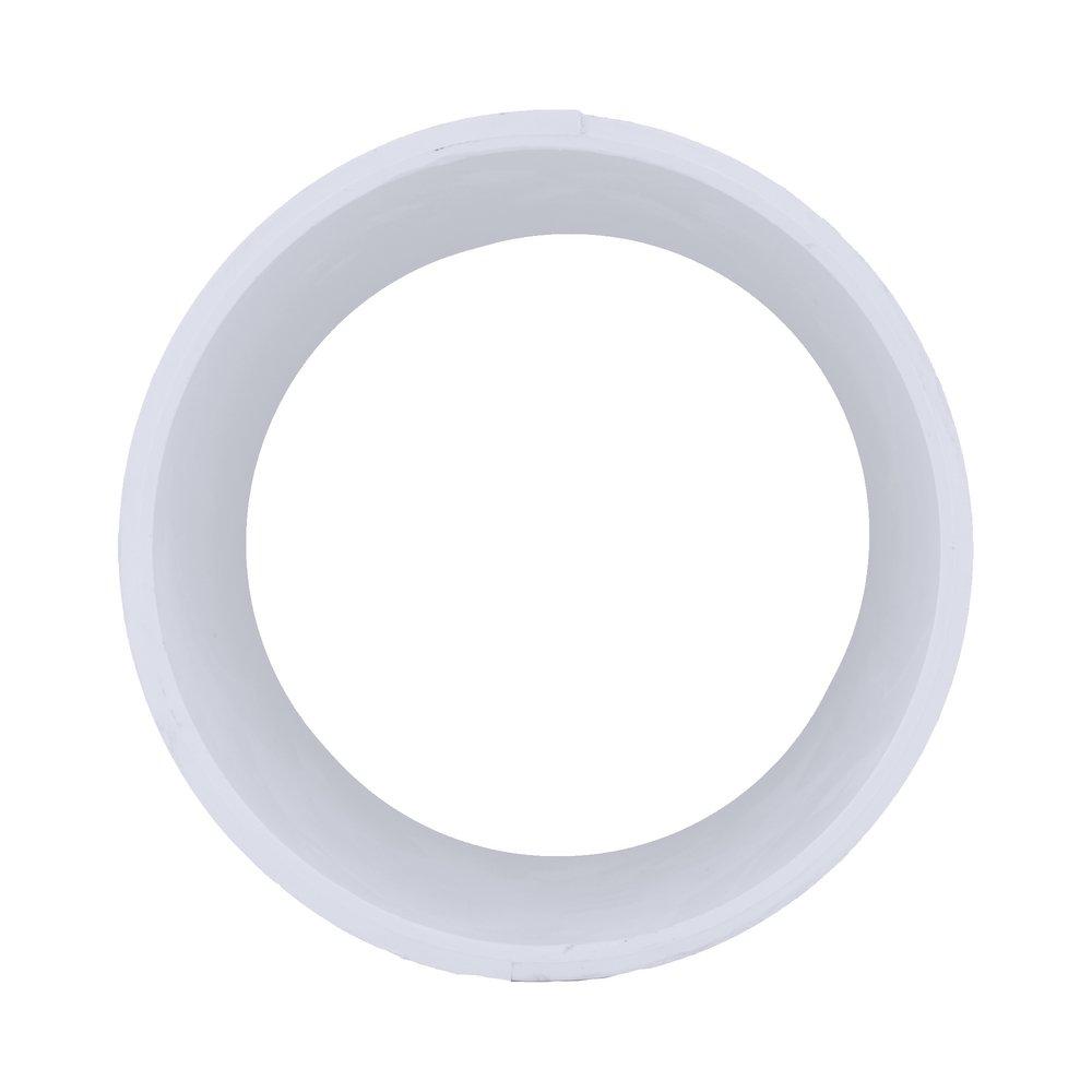 White PVC DWV Repair Coupling 