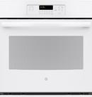 GE&reg; White 30 in. 5 cf Single Electric Wall Oven 