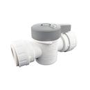 John Guest Plastic 160 psi Push-to-Connect Shut Off Valve 