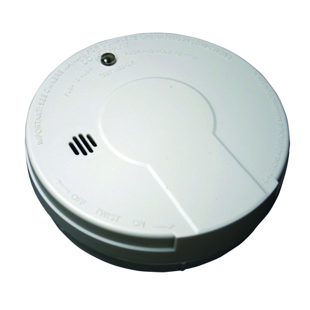 Kidde White Battery Powered Smoke Alarm 