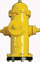 Yellow 4 ft. Mechanical Joint Assembled Fire Hydrant