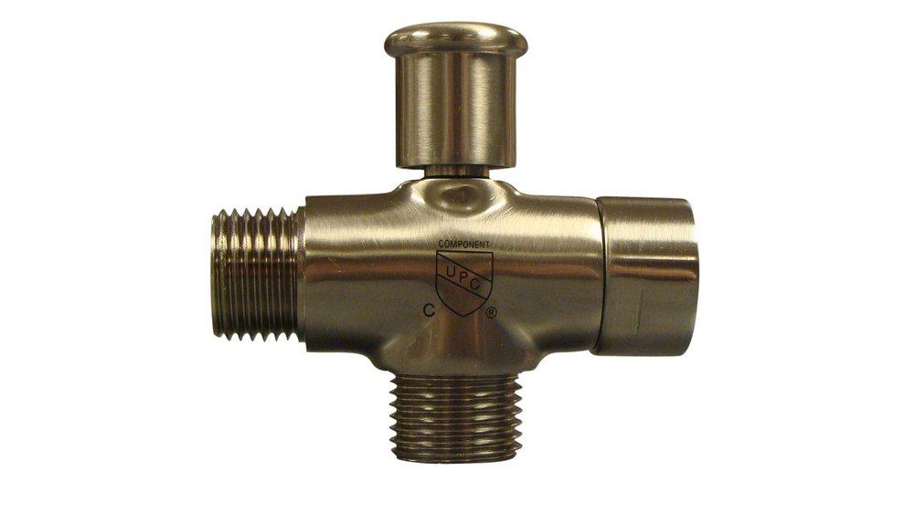 PROFLO&reg; Brushed Nickel 3-Way Shower Arm Diverter Trim 