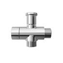 3-Way Shower Arm Diverter Polished Chrome