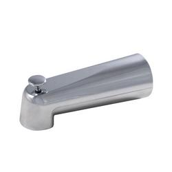 6-1/8 in. Extra Long Integrated Diverter Tub Spout in Chrome