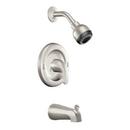 Tub and Shower Trim Package with Multifunction Showerhead in Spot Resist Brushed Nickel
