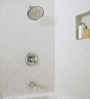 Moen Spot Resist Brushed Nickel Single Handle Single Function Bathtub & Shower Faucet Trim Only 