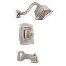 Moen Spot Resist&trade; Brushed Nickel Single Handle Single Function Bathtub & Shower Faucet 