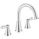 Moen Polished Chrome Two Handle Roman Tub Faucet Trim Only 