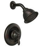 Moen Mediterranean Bronze 2 gpm Spot Resistant Tub and Shower Faucet 