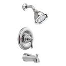 Moen Polished Chrome Tub and Shower Trim Package with 1-Function Showerhead 