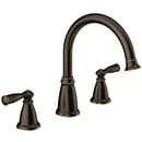 Moen Mediterranean Bronze Two Handle Roman Tub Faucet Trim Only 