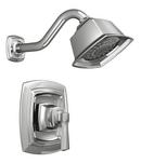Single Lever Handle Pressure Balancing Shower Faucet in Polished Chrome