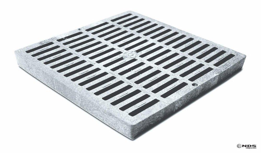 NDS Grey Grate for Catch Basin Grey 