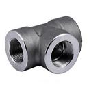 1/4 in. 3000# Hot Dipped Galvanized Threaded Tee Forged Steel A105