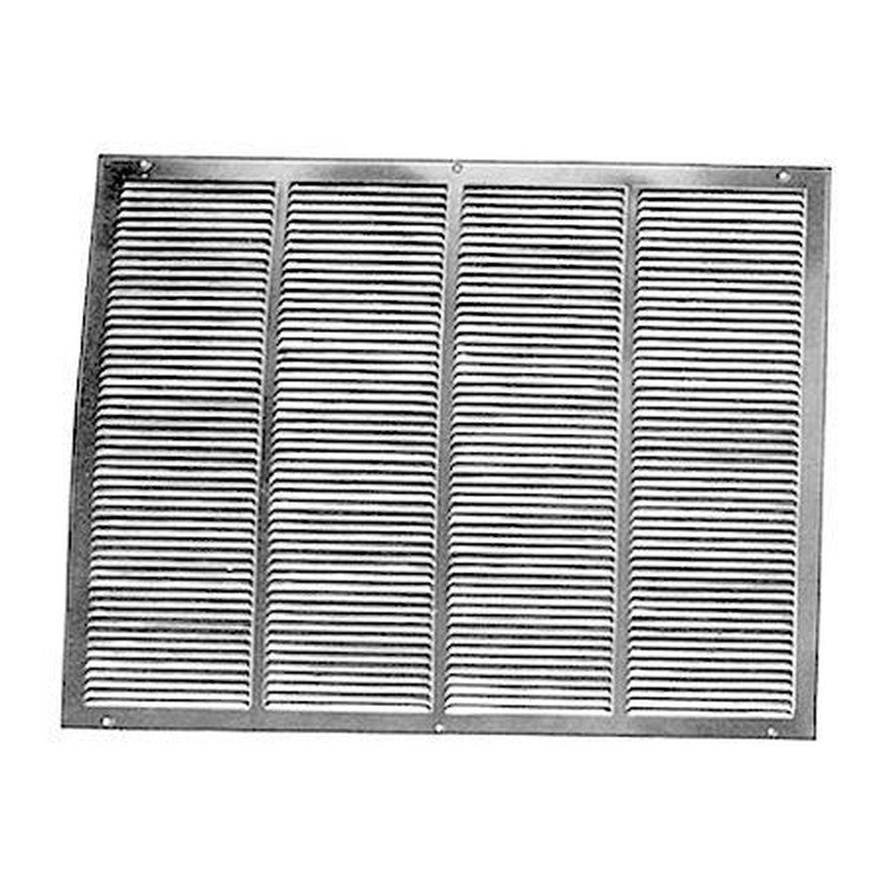 Hart & Cooley Bright White 16 x 10 in. Return Grille in Bright White Steel 
