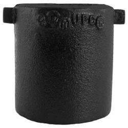 4 x 3-1/2 in. Spigot x FNPT Cast Iron Reducing Cleanout Ferrule