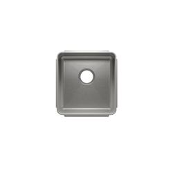 16-1/2 in. Undermount Stainless Steel Single Bowl Kitchen Sink in Brushed Stainless Steel