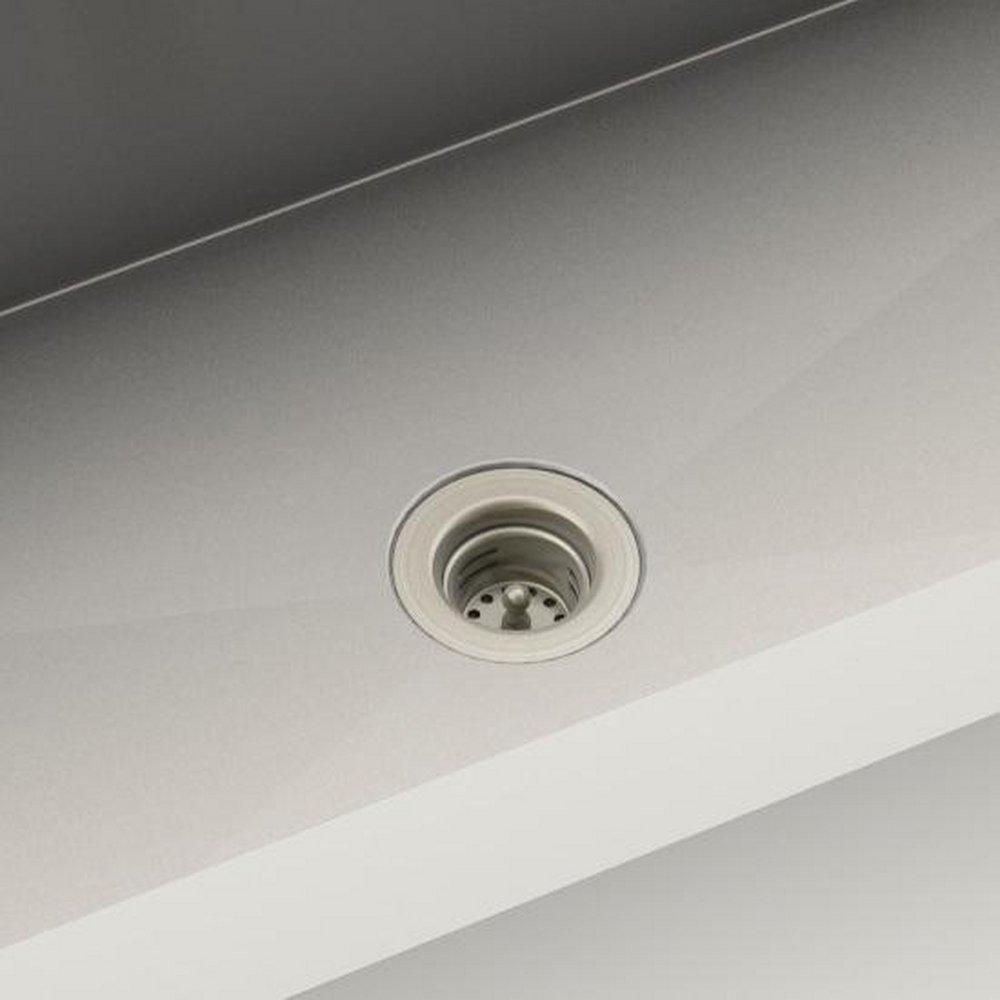 Julien Satin Nickel Stainless Steel Drain and Basket Strainer 