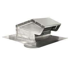 10 in. Galvanized Goose Neck Vent