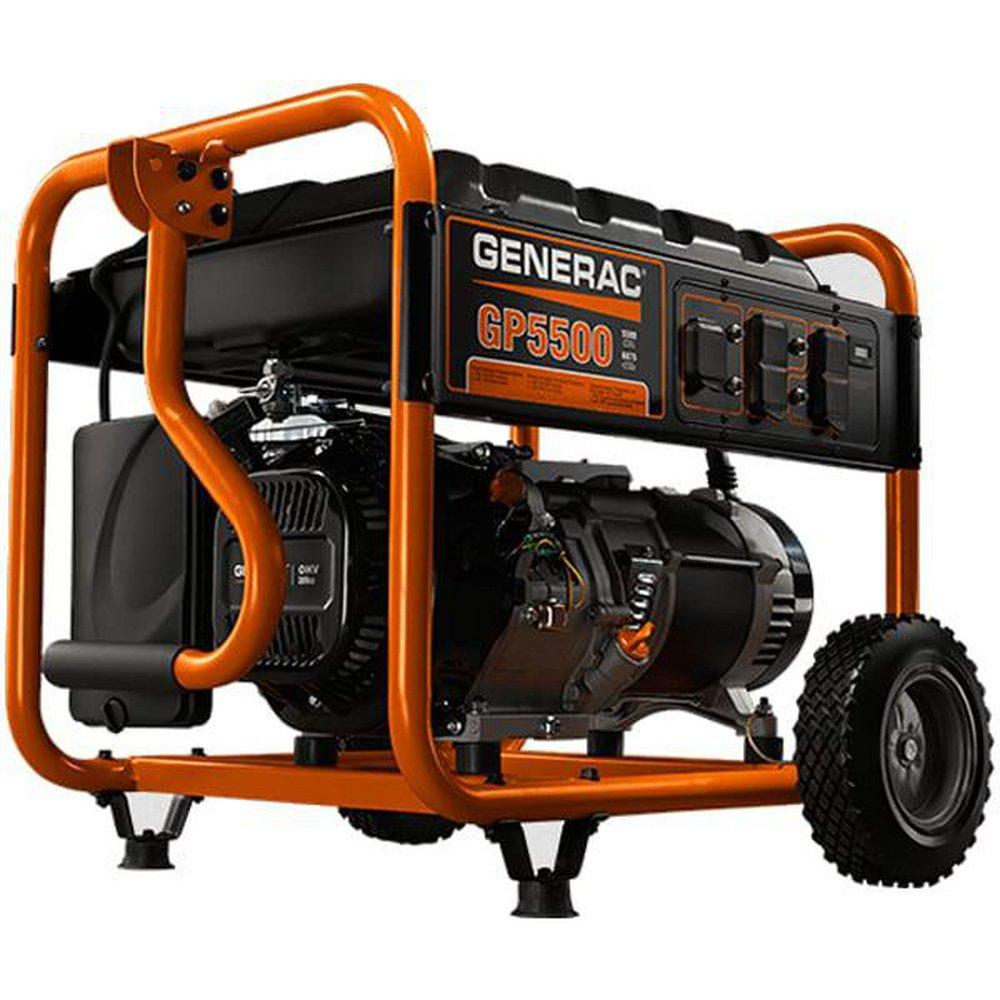 Generac Power Systems Black Portable Generator 
