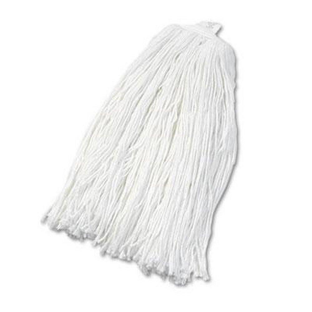 Unisan White 32 oz. Heavy Duty Cut End Wet Mop 