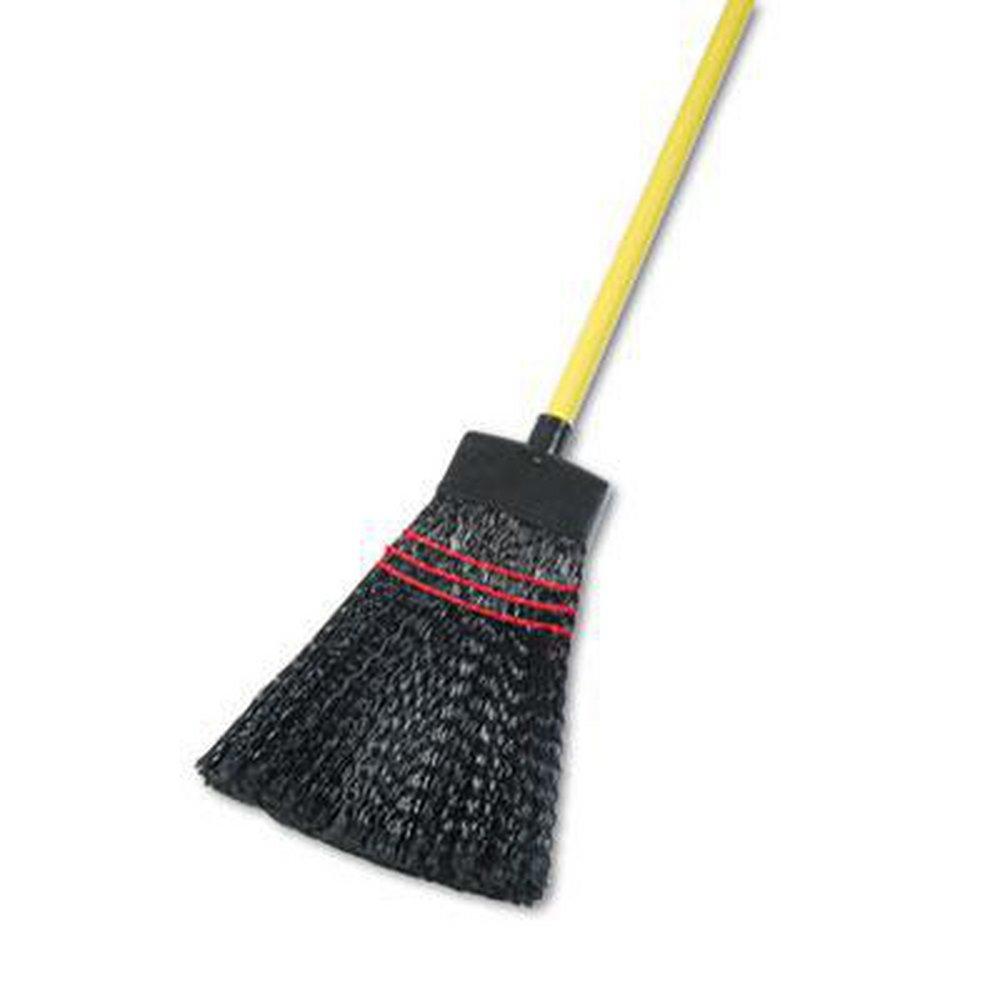Unisan Black Flag Tip Light Duty Maid Broom 
