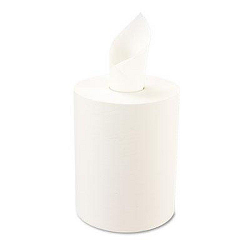 Windsoft White 1-ply and Paper Towel Roll (Pack of 12) in White 